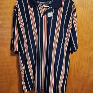 Polo by Ralph Lauren Men's Navy Striped Shirt